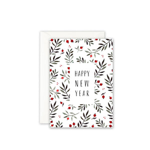 Grußkarte · Happy new year Grußkarte Leo la Douce 