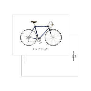 Postkarte - KEEP IT SIMPLE Postkarte Leo la Douce 