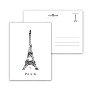 Postkarte - TOUR EIFFEL Postkarte Leo la Douce 