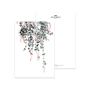 Postkarte - URBAN PLANT Postkarte Leo la Douce 