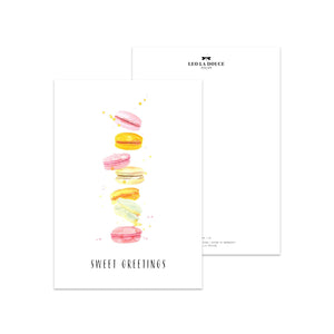 Postkarte · MACARONS Postkarte Leo la Douce 