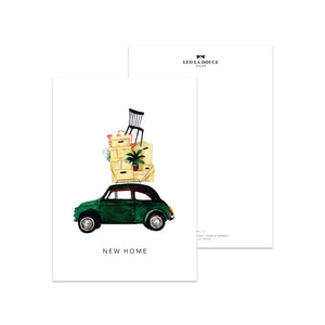 Postkarte · NEW HOME Postkarte Leo la Douce 