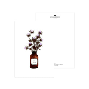 Postkarte - Für dich · Apothekerglas Postkarte Leo la Douce 