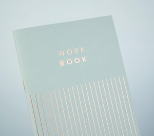 WORK BOOK - GREY Notizheft Leo la Douce 